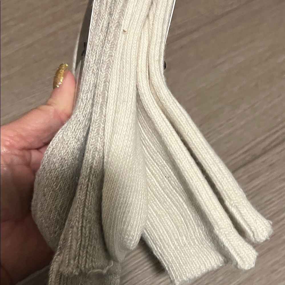 Alpine Design Men's Off-White Rag Hiking Socks - Picture 3 of 4